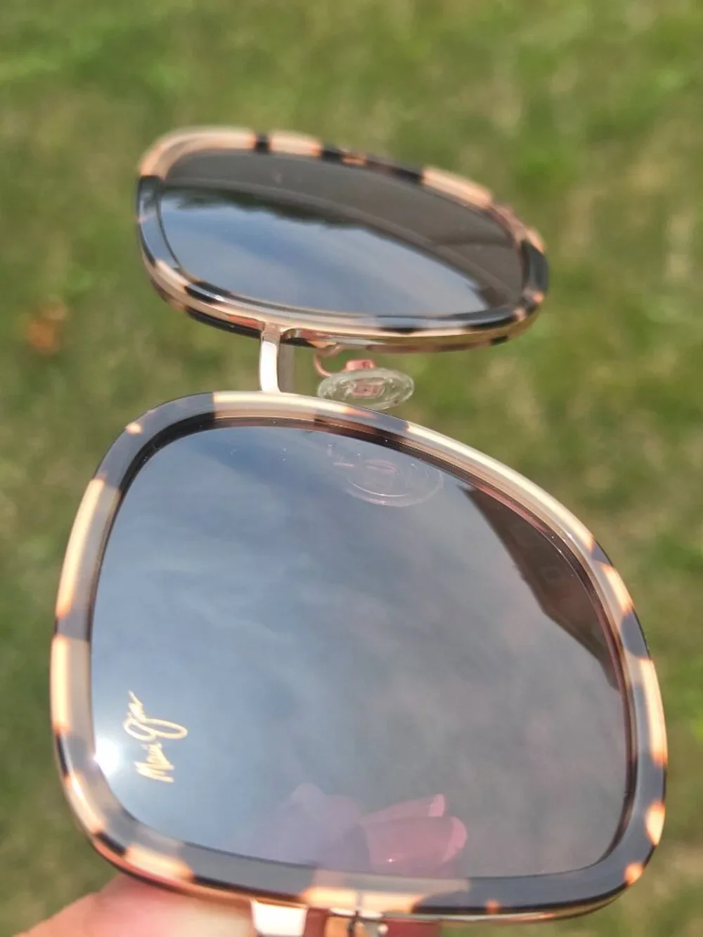 Maui Jim Pua RS865-09 Women’s Sunglasses Pink Tortoise Maui Rose Polarized NWOT